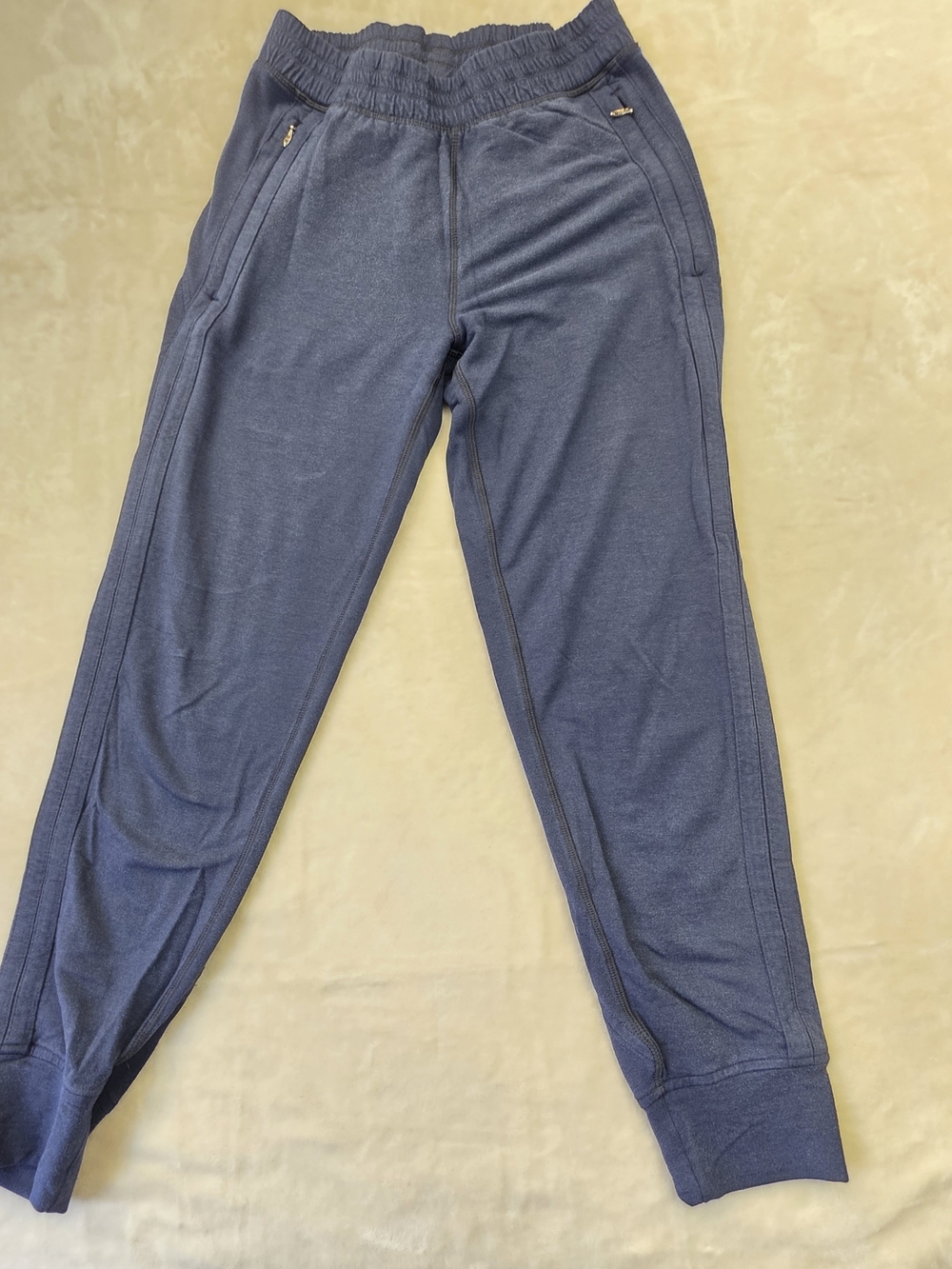 Lululemon Women’s Jogger Pants Blue Stretch Athletic Lounge Size M